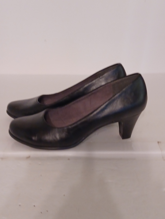 A2 By Aerosoles Shoes - NWOT Womens A2 Heelrest AEROSOLES Classic Black Leather Mid-Heel Pumps Size 7.5M